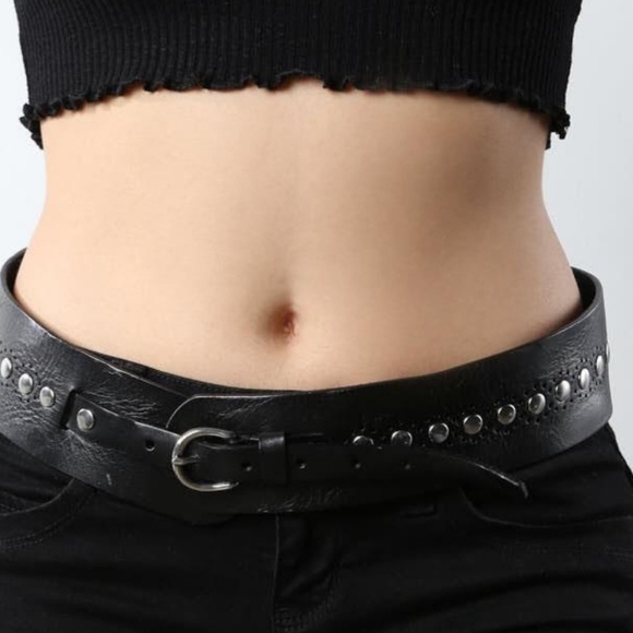 Accessories - REBEL LIFE STUDDED BELT